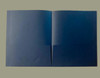 Navy Reinforced Presentation Folder - Gold foil-stamped GS Logo