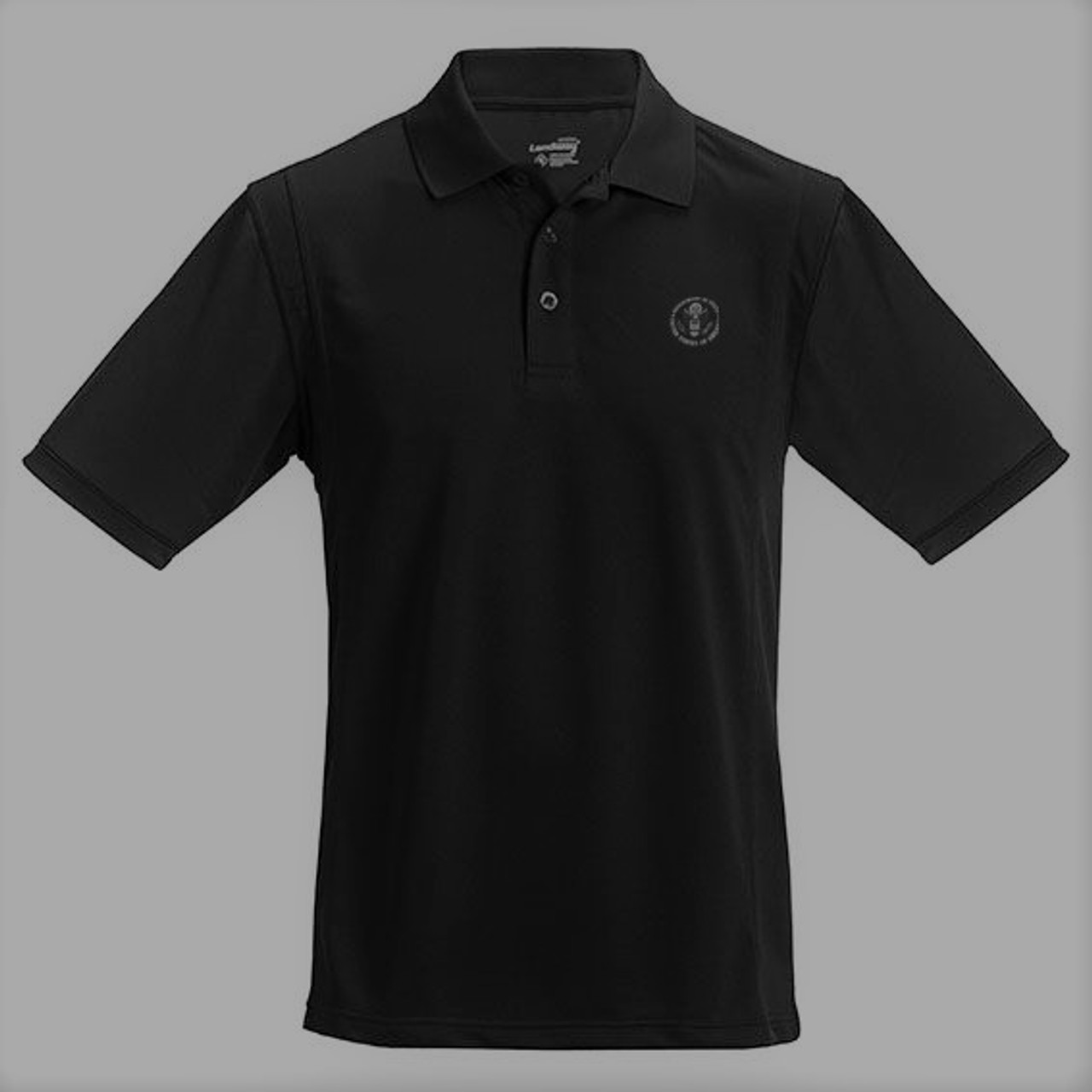 Men's Polo - MICRO-PIQUE KNIT SHIRT-Moisture wicking / DOS Logo