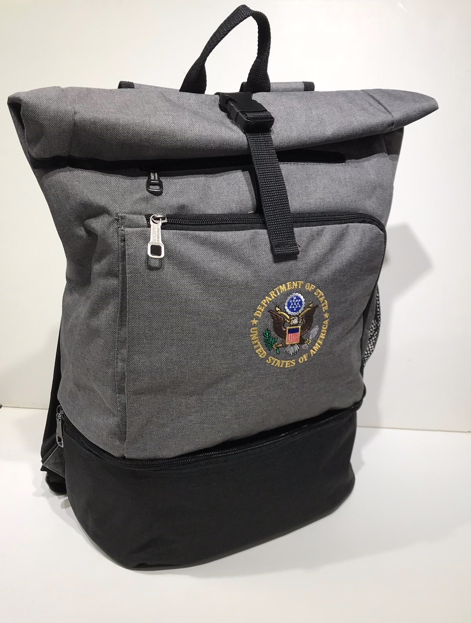 Unique Laptop Backpack Cooler - DOS Logo Embroidered