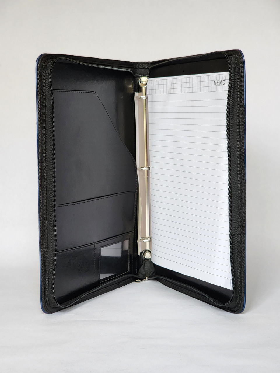 2023 New! PU Leather Journal, 6 Ring Binder Refillable with Pen Holder/DOS  Logo - BKK Inc./ FARA State Department Gifts