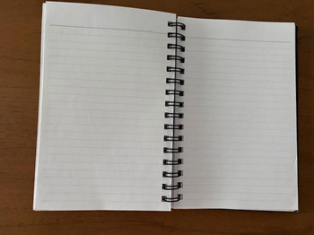 2026 New Spiral Navy Notebook / DOS Logo Silver foil-stamped