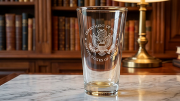 Shot Glass - ENGRAVED DOS Logo