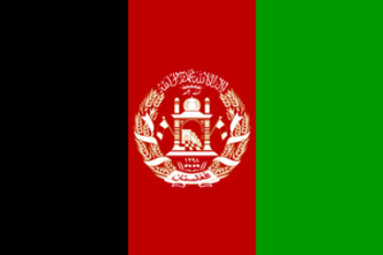 Afghanistan  Flag