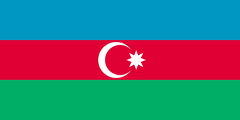 Azerbaijan Flag