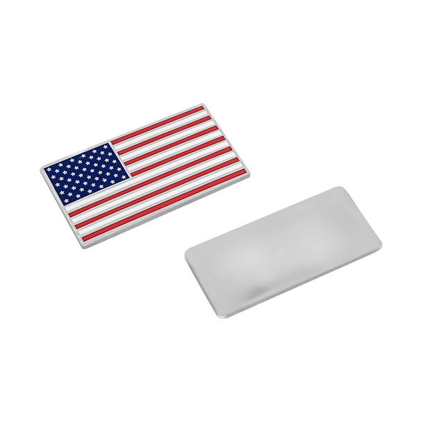 Rectangle American Flag Lapel Pin 