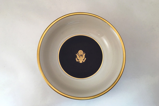 Pickard Cobalt Blue Candy Dish/Gold Crest