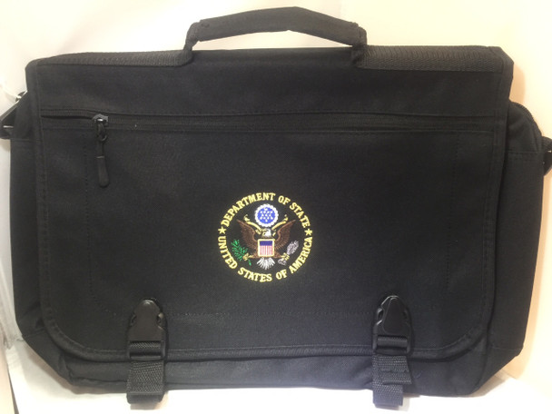 Expandable Briefcase/DOS Embroidered