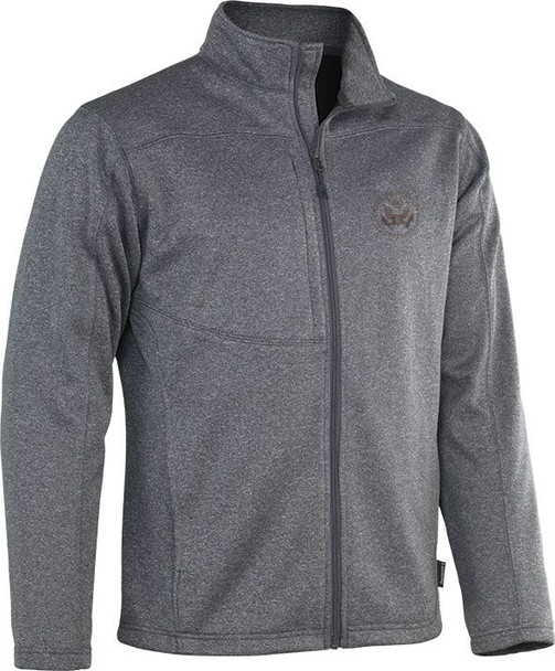  Men's FLASH Bonded Pro Fleece Soft Shell Jacket - DOS Logo