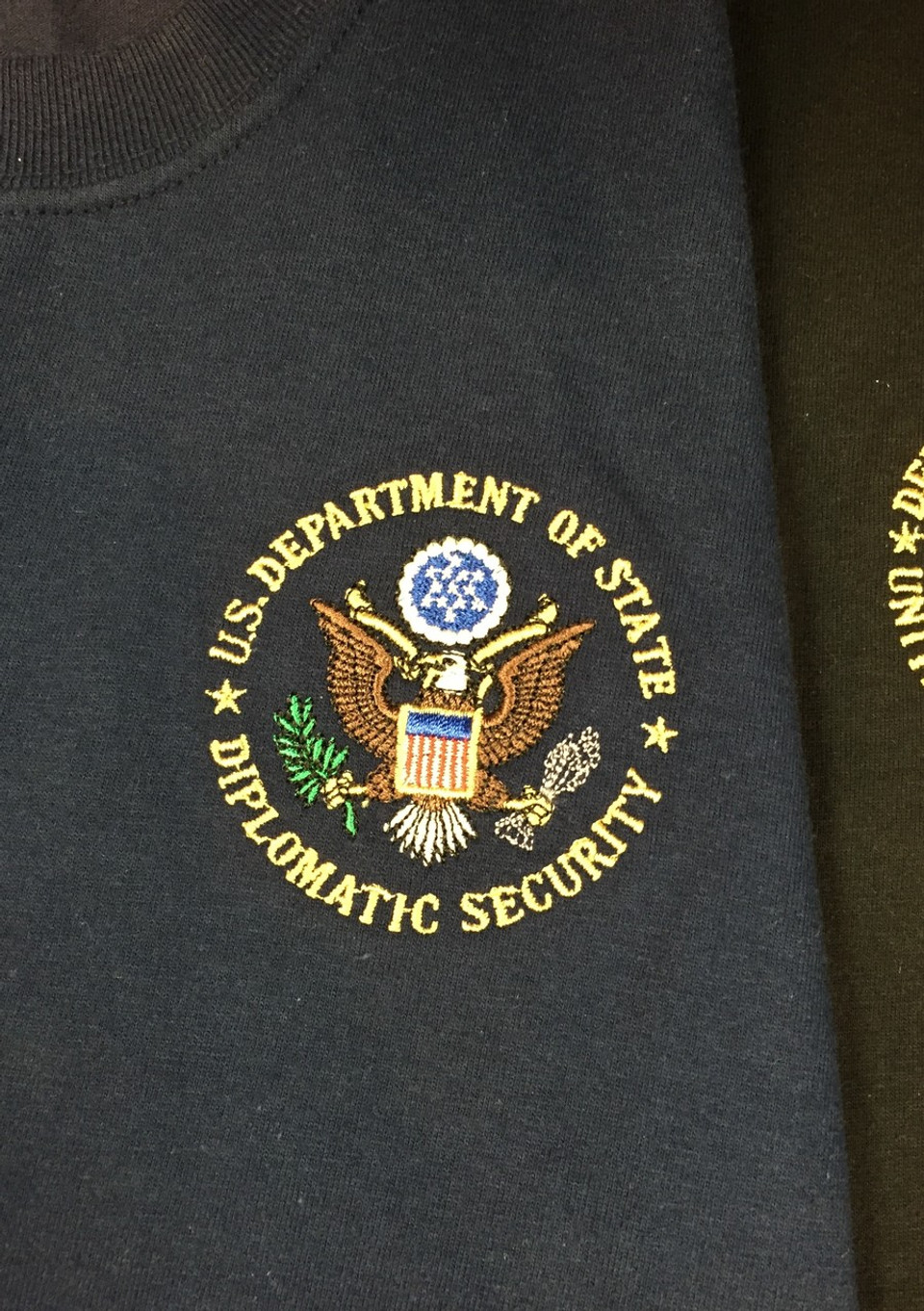 T- Shirt / Diplomatic Security Logo Embroidered - BKK Inc./ FARA State ...