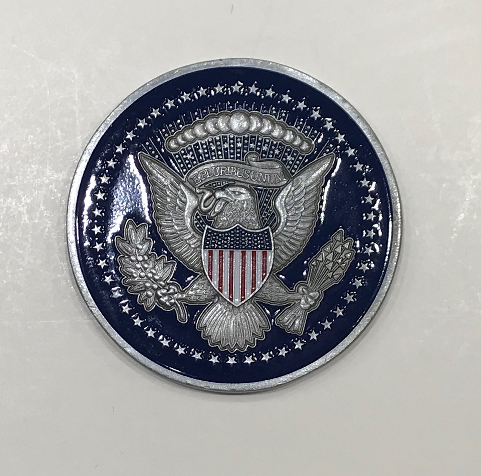 DOS & USA Flag Challenge Coin with Presentation Box - BKK Inc./ FARA ...