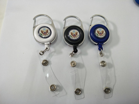 STRAP WITH BADGE REEL AND SNAP HOOK - Argo