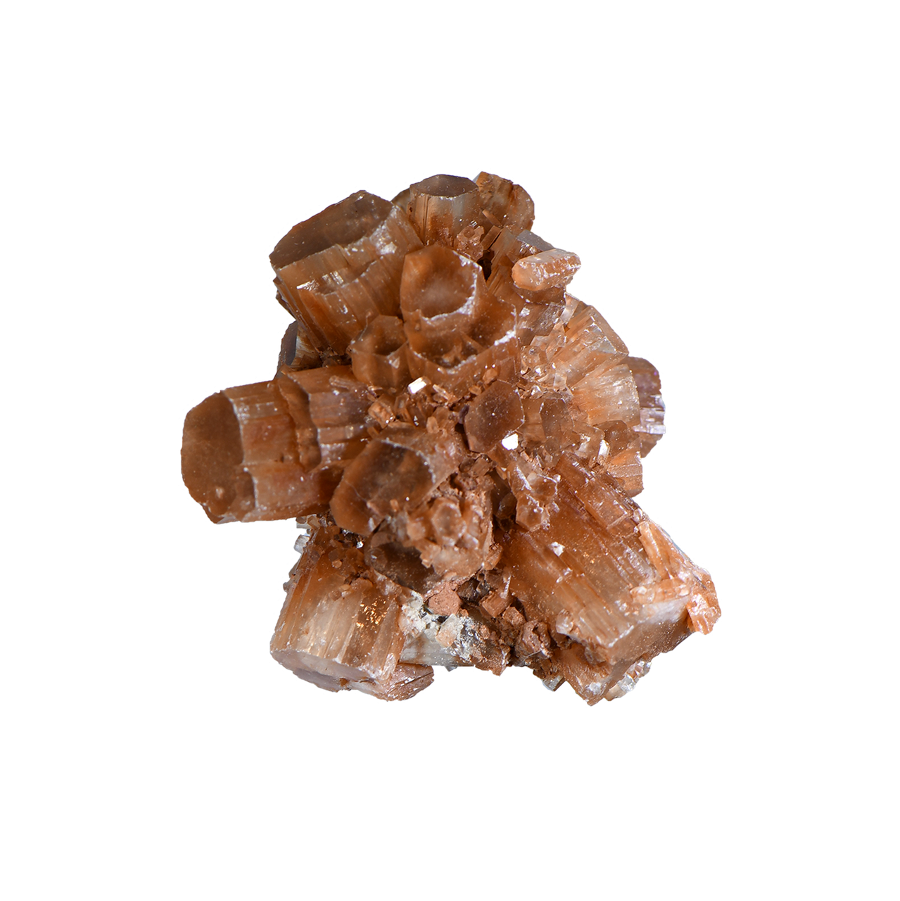 Red Aragonite Crystal