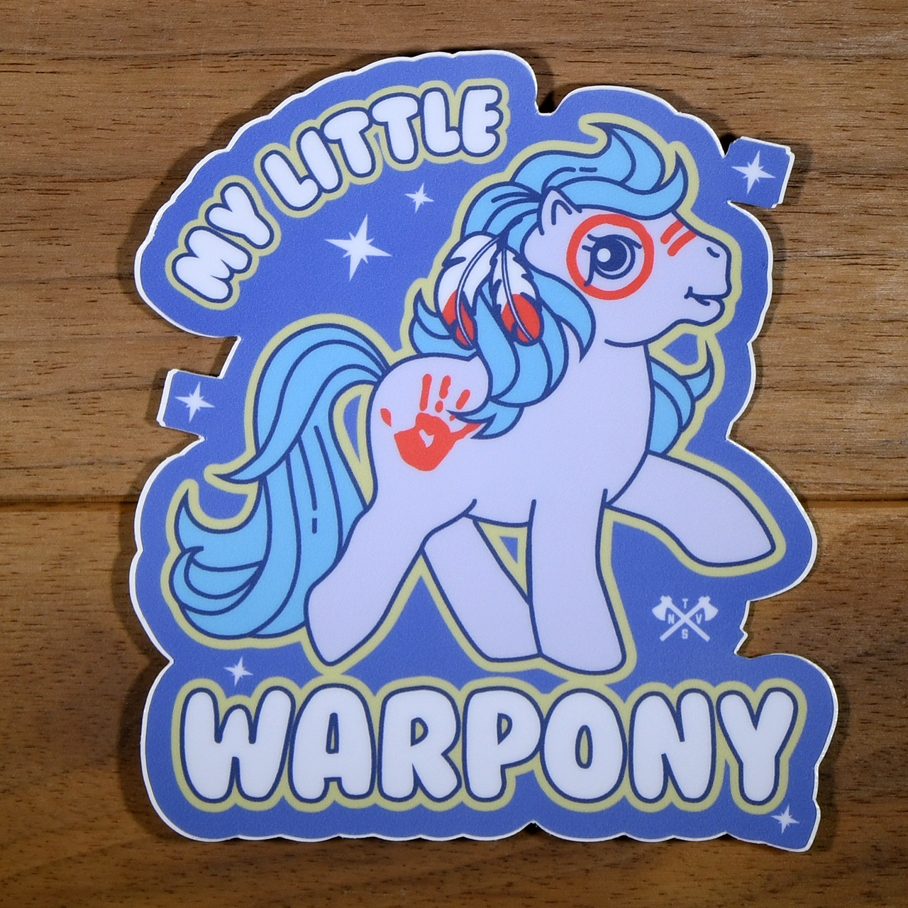 My Little Warpony Sticker