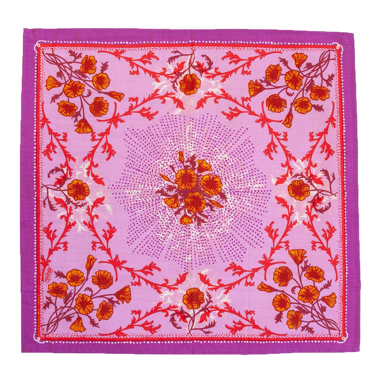 Poppies Bandana Full