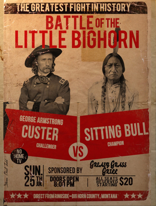 NTVS Battle of the Little Bighorn Poster
