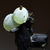 Epidote with Prehnite Closeup Front