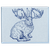 Arctic Bunnylope Card