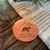Orange Bear Ornament