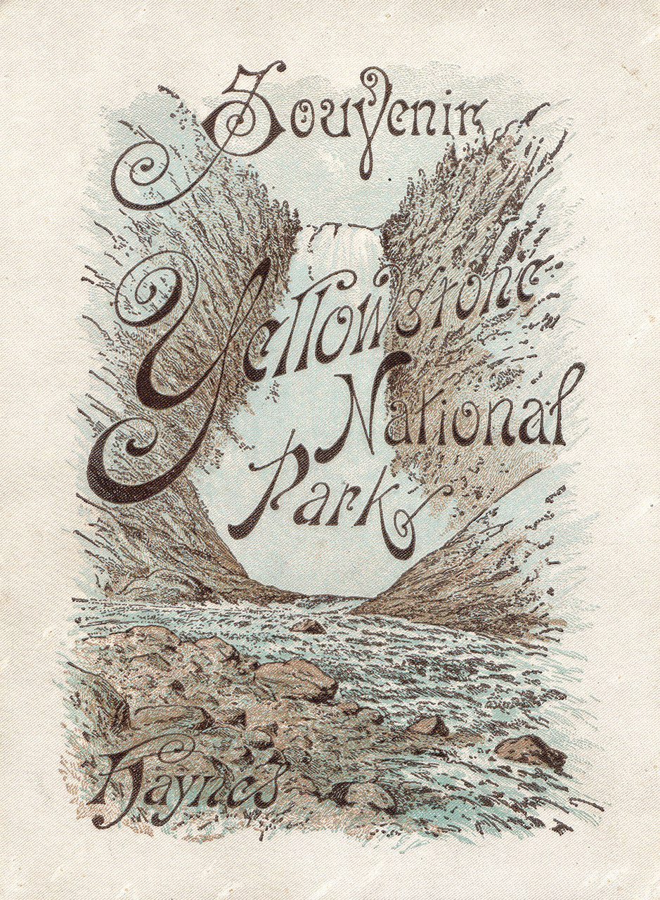 Souvenir Yellowstone National Park - Front Cover
