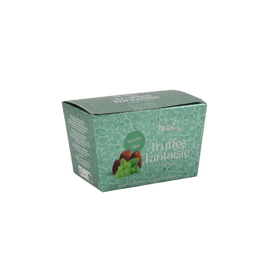 Mathez Cocoa-Powdered Chocolate Truffles with Mint 250g | Simply