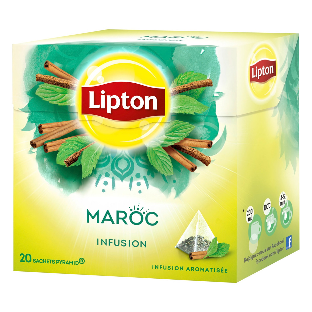 Lipton Maroc Infusion (Moroccan Mint and Spices Herbal Tea)