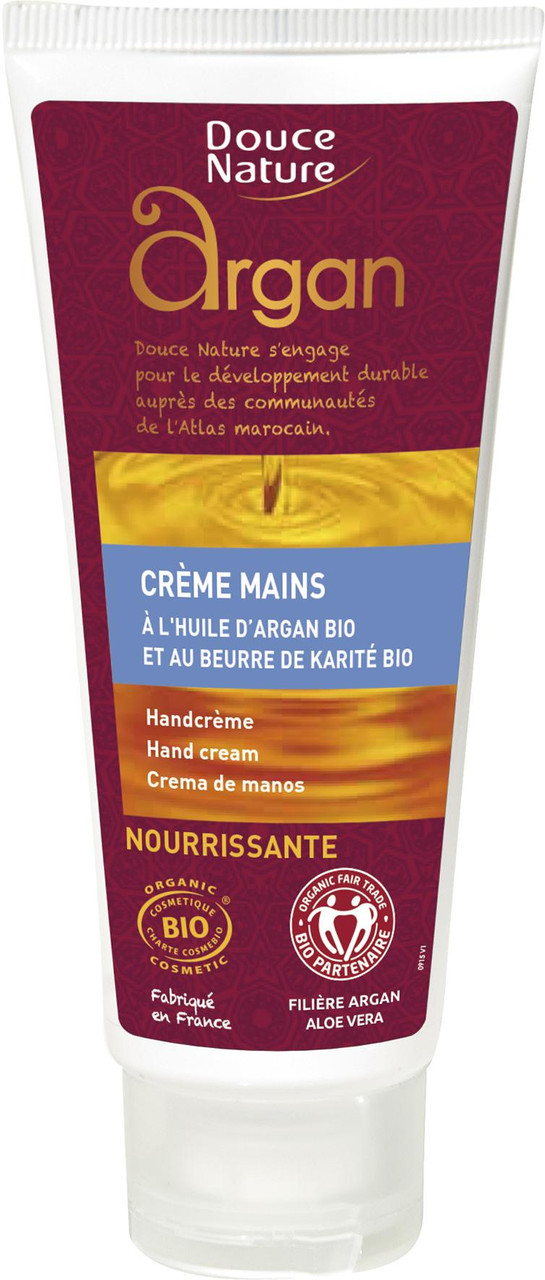 nationalsang vært Repressalier Douce Nature Organic Hand Cream with Argan Oil | Simply Gourmand