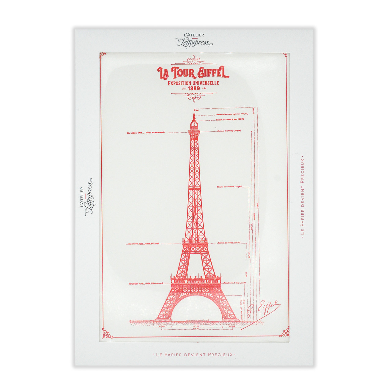 Premium AI Image  The eiffel tower is a digital art print by art spectrum