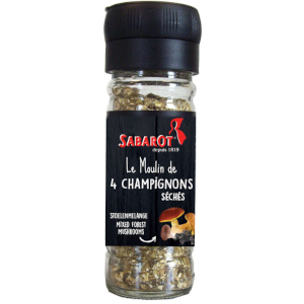 Sabarot Dried Mixed Forest Mushrooms Grinder