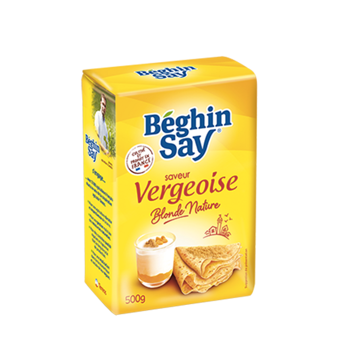 Béghin Say Brown Vergeoise (Dark Caramelized Beet Sugar) 500g