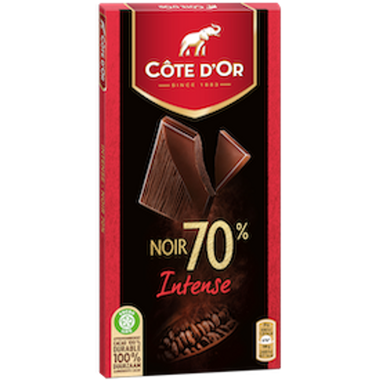 Tablette de chocolat noir L'Original COTE D'OR
