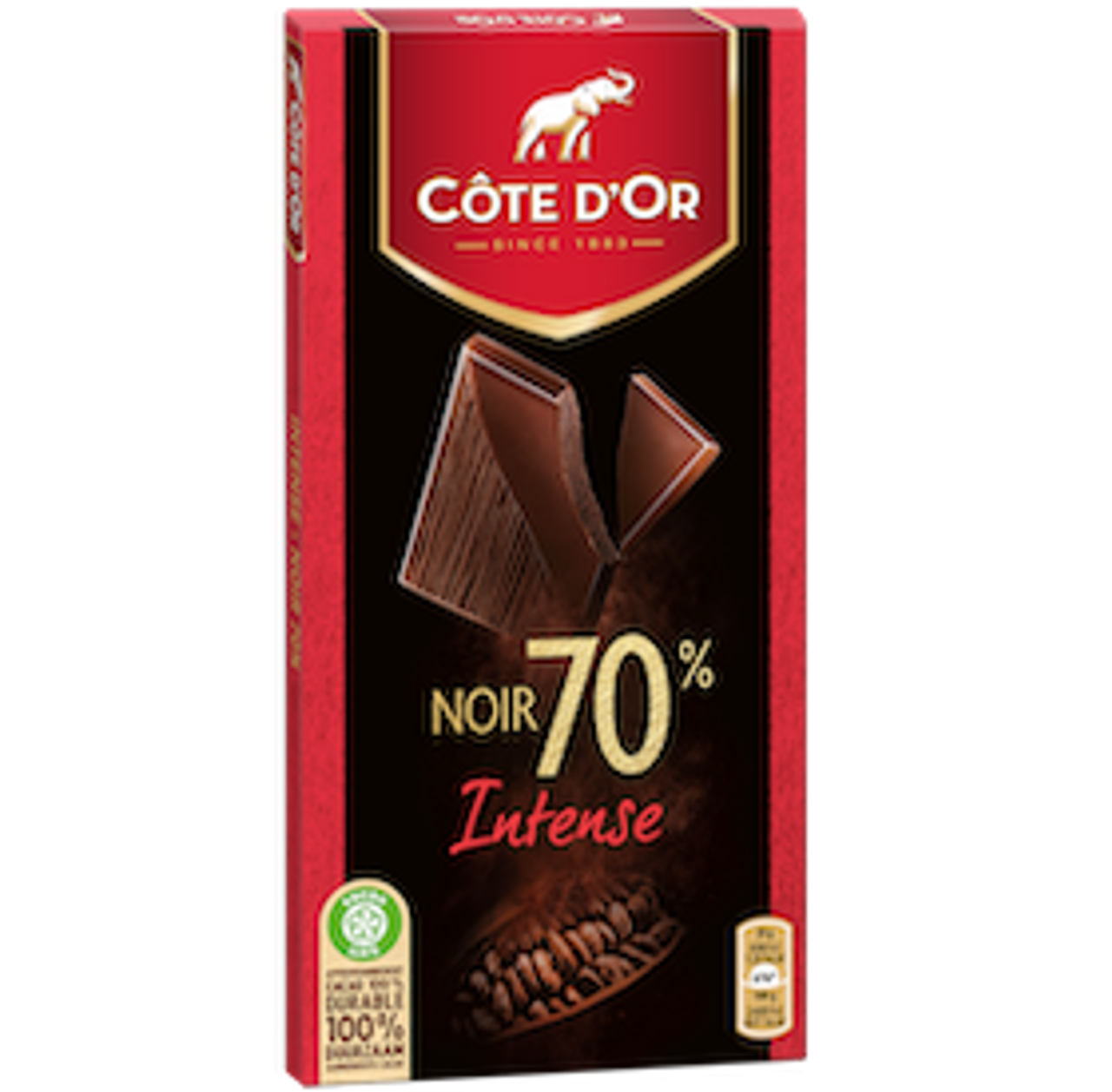 Côte d'Or Intense 70% Dark Chocolate 100g