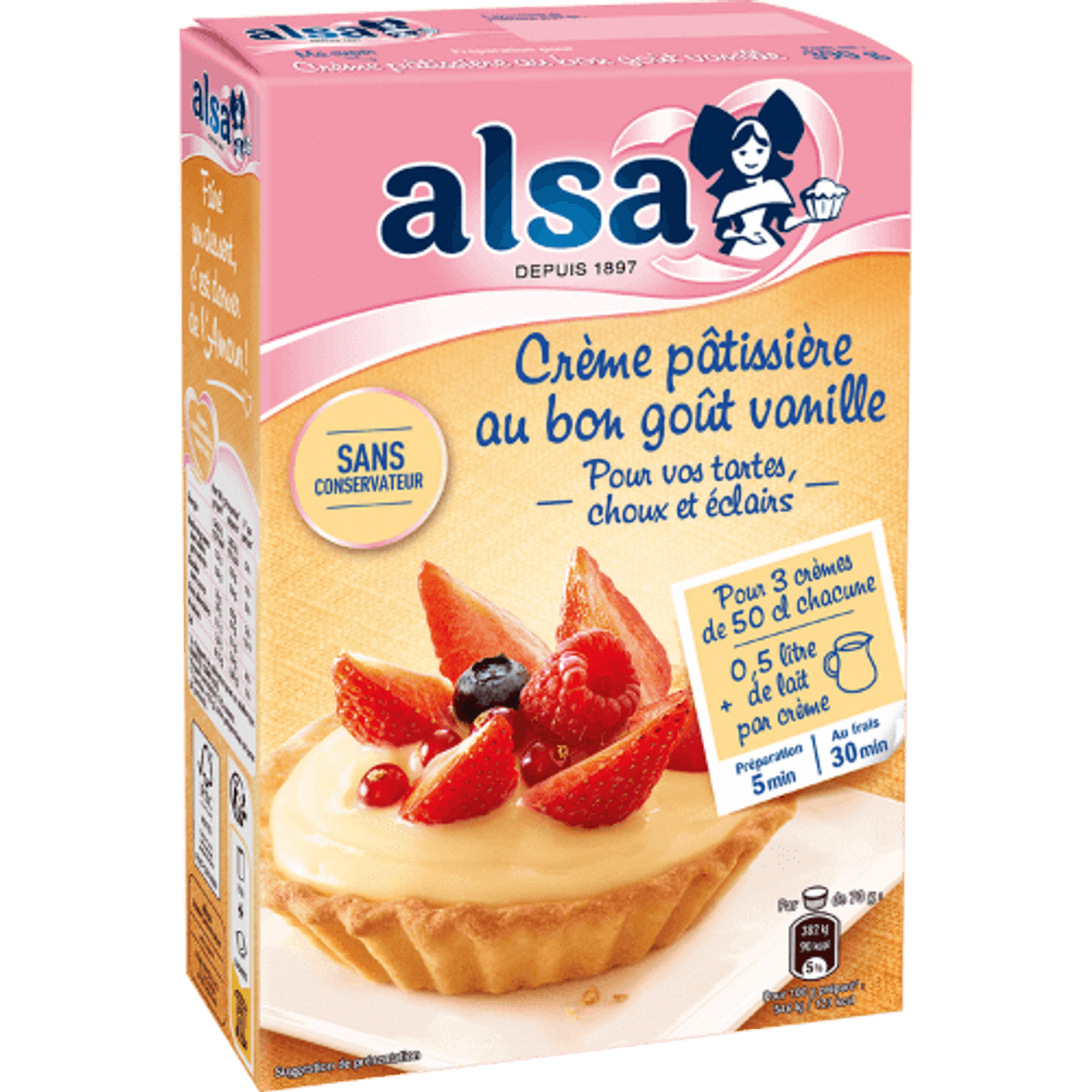 Alsa Crème Pâtissière Mix