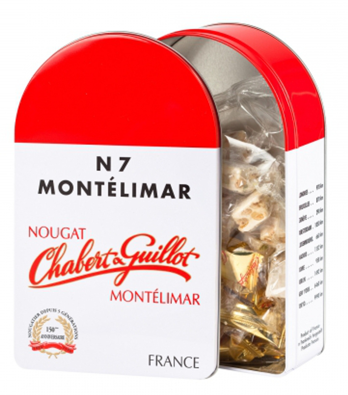 Chabert & Guillot Nougat Pieces in No 7 Tin