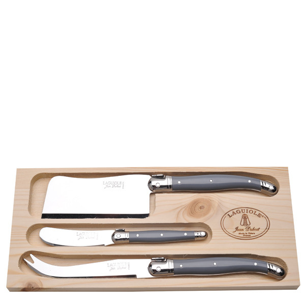 Jean Dubost Laguiole Cheese Set (Gray) | Simply Gourmand