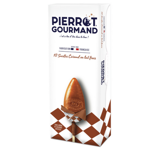 Individual Pierrot Gourmand lollipops – Palais des Bonbons