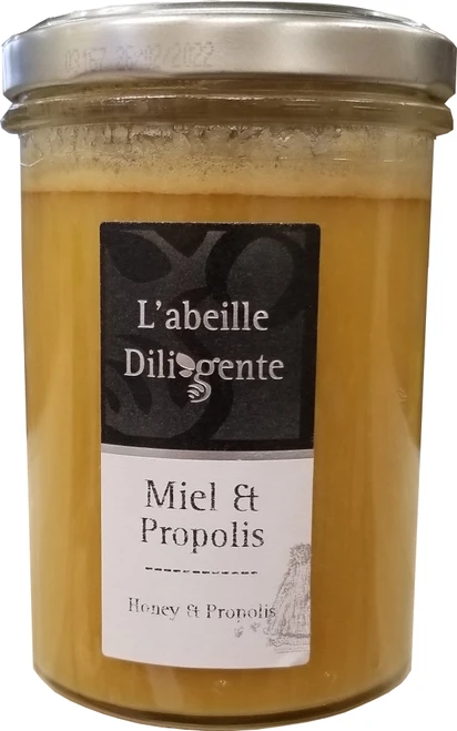 L'Abeille Diligente Honey with Propolis 250g