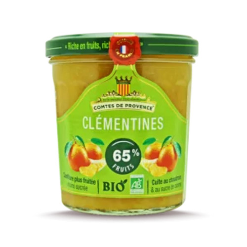 Les Comtes de Provence Organic Clementine Spread 350g