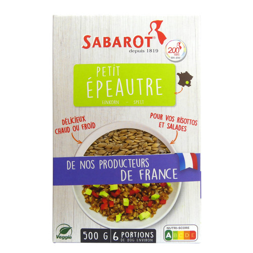 Sabarot Petit Epeautre (Einkorn) 500g