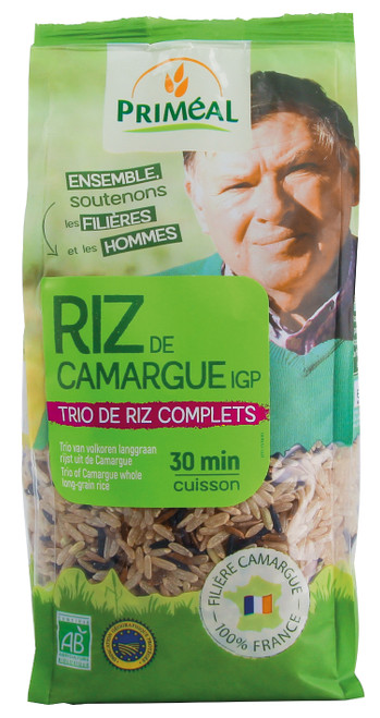 Priméal Trio of Organic Rice from Camargue