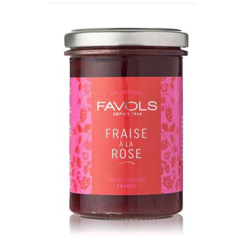 Favols Strawberry & Rose Jam 260g