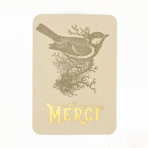 Merci Tit Greeting Card