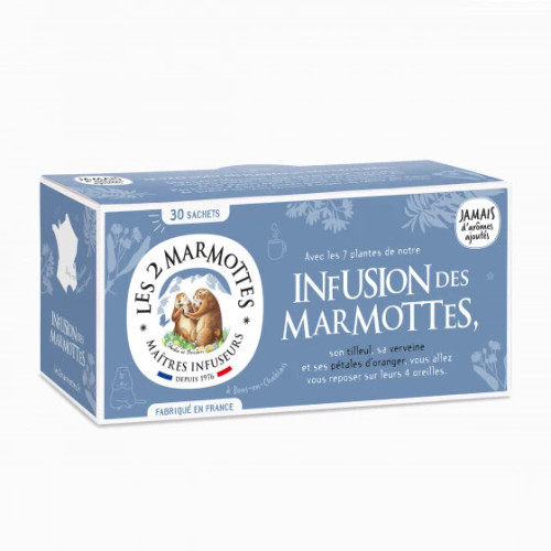 Les 2 Marmottes Infusion des Marmottes (x30) 48g