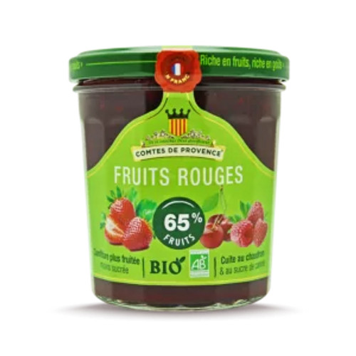Les Comtes de Provence Organic Red Fruit Spread 350g
