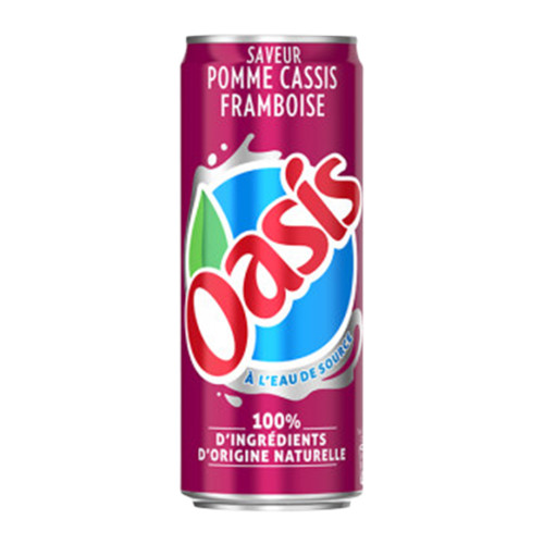 Oasis Apple, Blackcurrant & Raspberry Juice 33cl