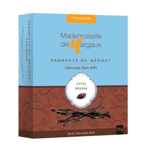 Mademoiselle de Margaux Sarments du Médoc Intense Dark Chocolate Twigs 125g