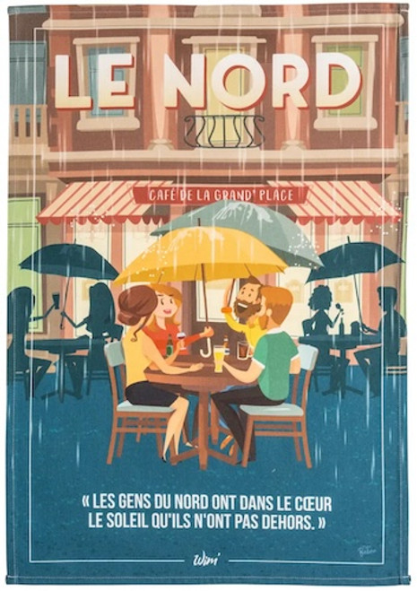 Coucke Le Nord Tea Towel