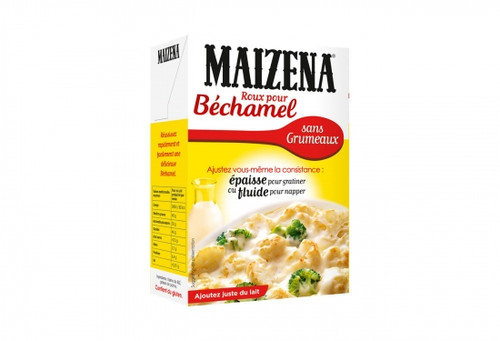 A 250 gram box of Maizena's béchamel sauce mix 250g.