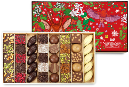 Comptoir du Cacao Assorted Chocolate Bonbons in Gift Box 350g