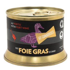 Les Carnardises Duck Foie Gras with Port 140g