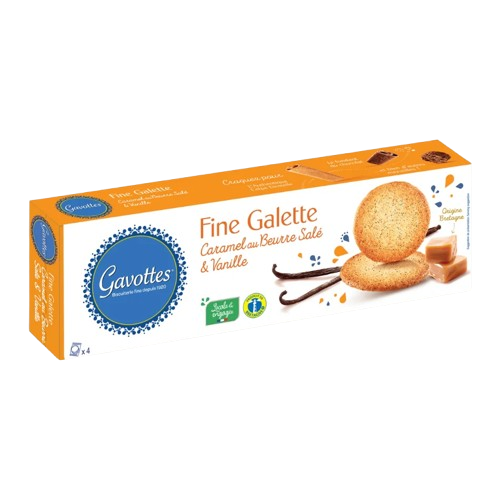 Gavottes Salted Butter Caramel & Vanilla Galettes 120g